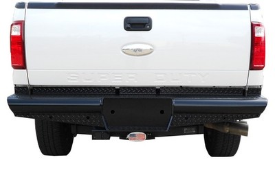 Steelcraft Automotive HD21370 HD Replacement Rear Bumper - Semi-Gloss Black