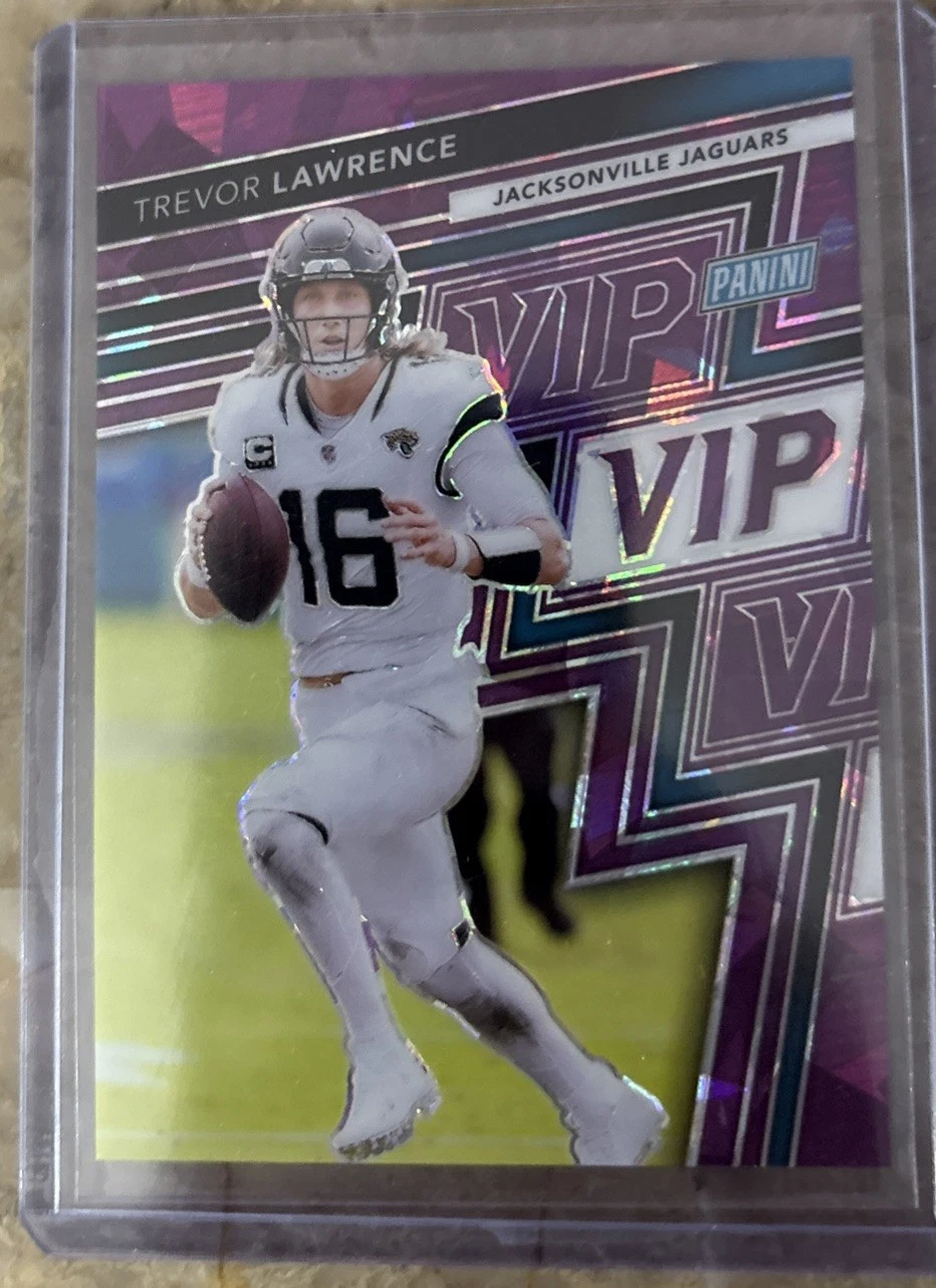 2025 Panini NSCC VIP Gold Packs Trevor Lawrence Purple Sparkle #49/50