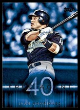 2015 Topps Free Agent 40 Ivan Rodriguez Florida Marlins #F40-15