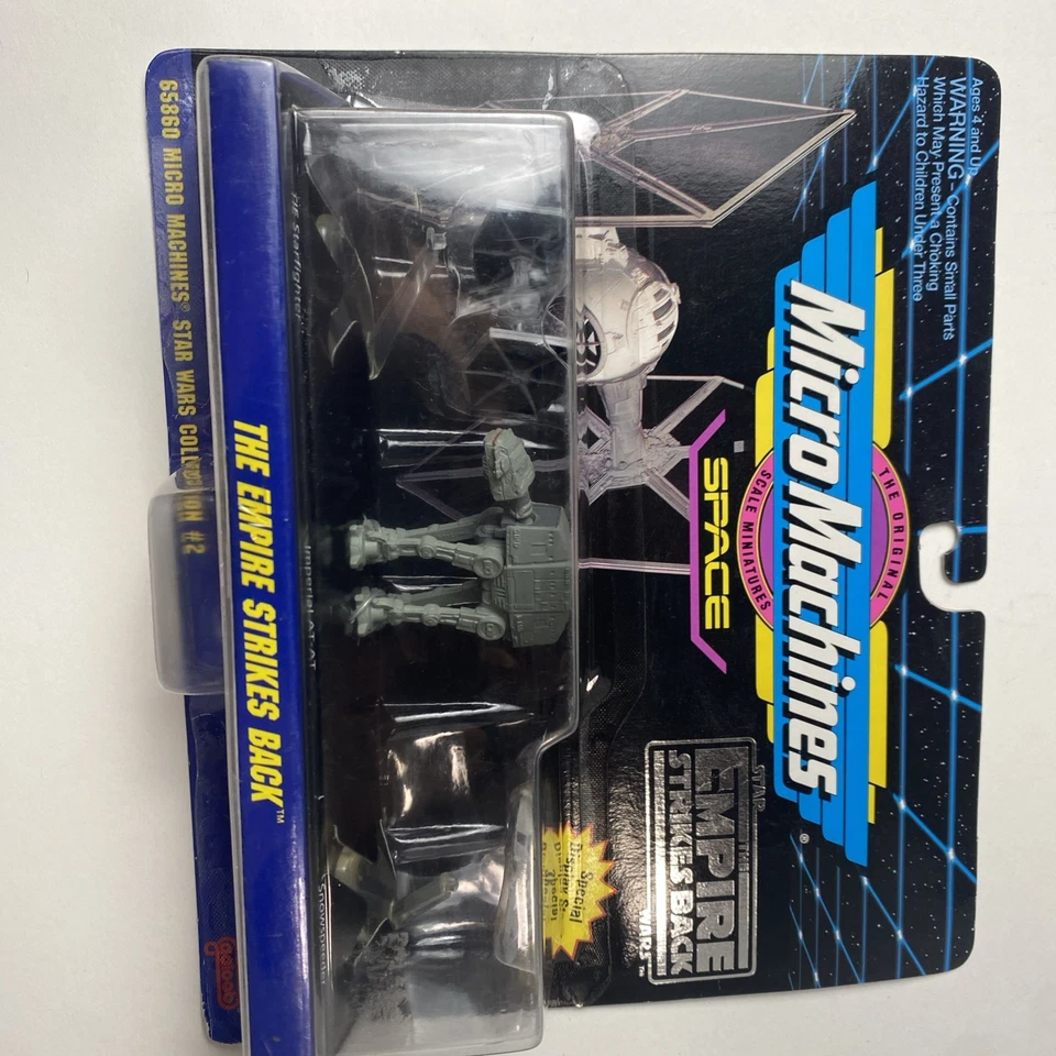 LOT OF 2 MICRO MACHINES STAR WARS And Empire  Strikes Back 65869 COLLECTON - Image 2 of 4
