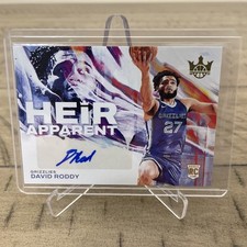 2022-23 Panini Court Kings Heir Apparent /199 David Roddy #HA-DRG Rookie Auto RC