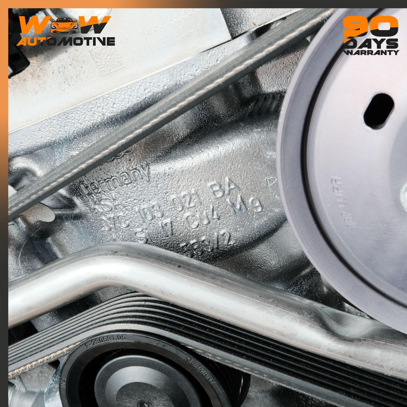 Bentley Continental GT 2009-2013 Engine assembly
