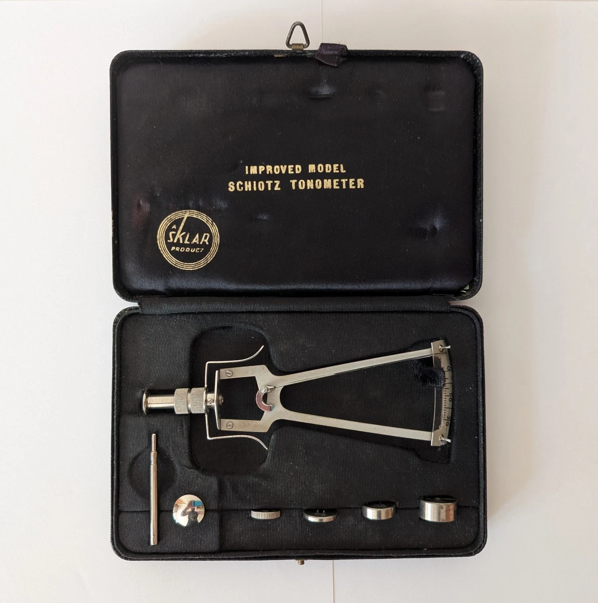 Schiotz Tonometer by Gulden Complete Kit with Case