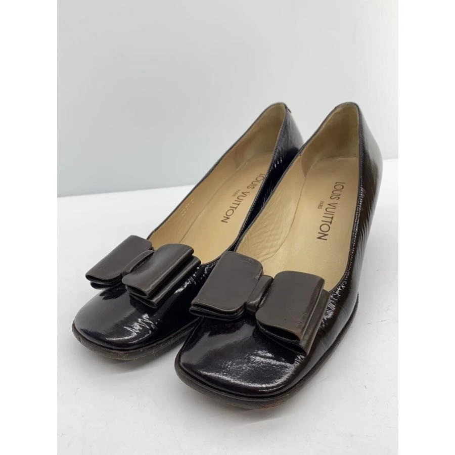 Louis Vuitton Patent Leather Mid (2-2.9 in) Heel Height Heels for