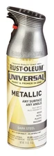 Rust-Oleum 262662 Universal All Surface Metallic Dark Steel Spray Paint 11 oz.