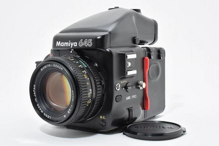 Mamiya 645 Pro 80mm f2.8 中判フィルムカメラ 動作OK Mamiya 645 Pro Medium Format Film Camera Body with 80mm f/2.8N