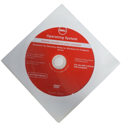 Dell Windows 8 Recovery Media – 64-bit, Support De Réinstallation, Comme Neuf