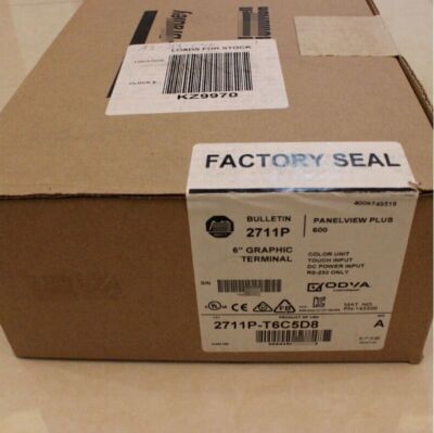 NEW PanelView Plus 6 600 Color Touch 2711P-T6C5D8 AB Free Shipping AB