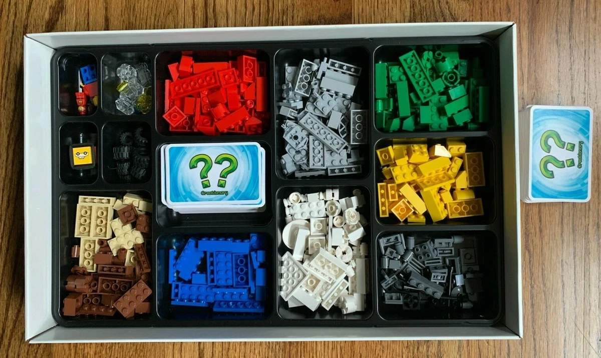 LEGO Games Creationary 3844 Retired Building Board Game - Complete w Bonus Cards
