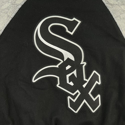 Vintage Jeff Hamilton Chicago White Sox Letterman Varsity Jacket Sz L - Picture 2 of 8