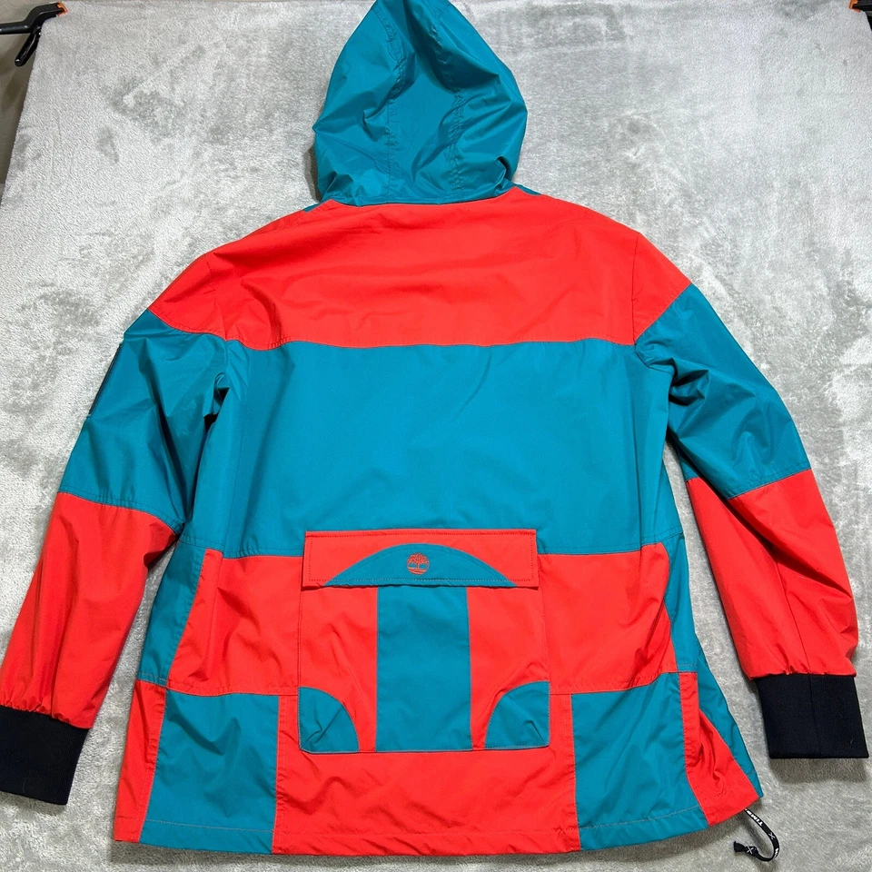 Chaqueta Timberland X Christopher Raeburn Reversible Anorak Colorblock Lluvia Hombres XL Foto 3 de 4
