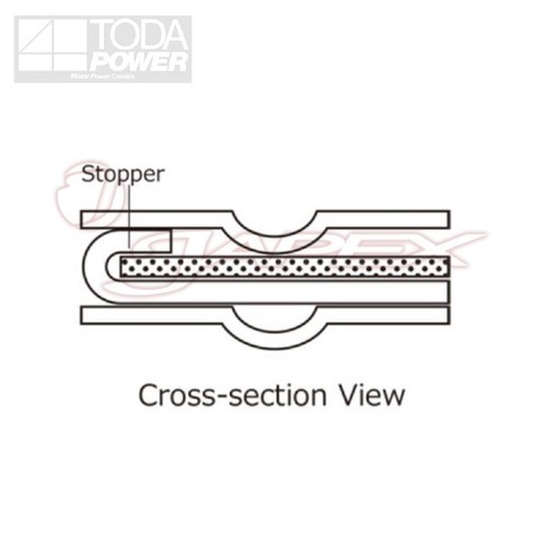 TODA High Stopper Metal Head Gasket for ROADSTER NA8C/NB8C BP 1mm 12251-BP0-010 - Picture 2 of 2
