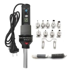 450W Portable LCD Temperature-Controlled Soldering Heat Air Machine with Nozzles