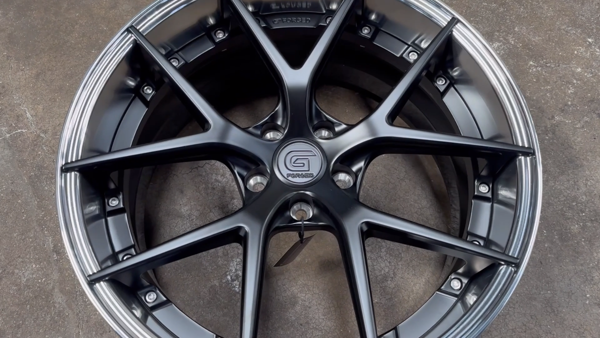 New 20x8.5J 20x10J G FORGED 08 BLACK (4 Wheel) 5x114.3TOYOTA LEXUS