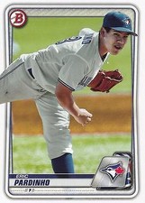 2020 Bowman #BP-135 Eric Pardinho Prospects NM