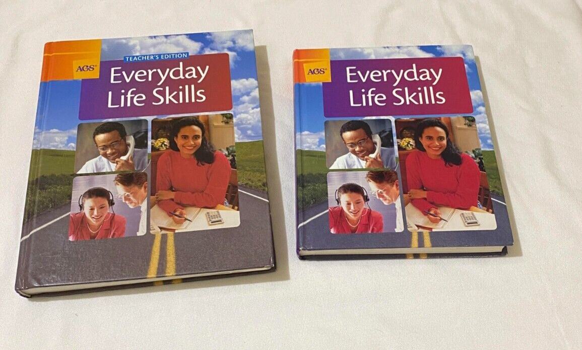 AGS Everyday Life Skills Student Textbook + Teacher's Edition eBay