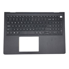 New Palmrest Backlit Keyboard For Dell Inspiron 15 3510 3511 054WVM 15.6" Black