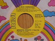 The Main Ingredient Promo Soul 45 Spinning Around on RCA
