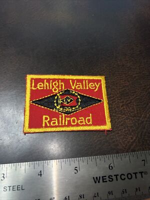 Vintage unbenutzter Eisenbahnaufnäher Lehigh Valley