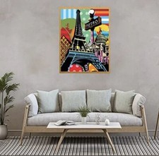 Paint by Numbers for Adults Eiffel Tower Paint by Numbers for Beginner