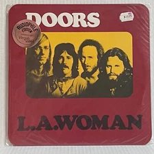 Doors L.A. WOMAN 1978 Japanese Audiophile REISSUE P-0503E  Insert EMBOSSED