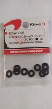 REVE D 3X8X.5MM Washer (10) RC-W3805