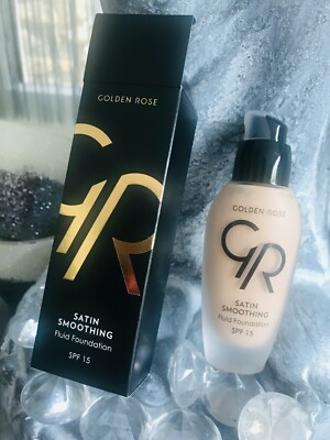 GOLDEN ROSE Flüssiges Make-up SPF 15 21 Beige Elfenbein Hydratisierend NEU