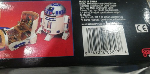 MICRO MACHINES STAR WARS R2-D2/JABBA'S PALACE PALAZZO JABBA DEL 1994 MINT IN BOX - Foto 2 di 3