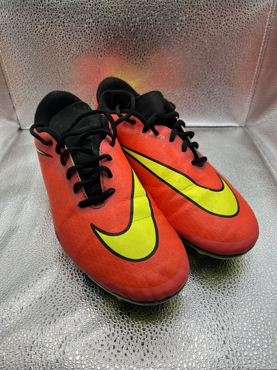 NIKE Hypervenom Phade FG Soccer Cleats Total Crimson Punch