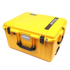 Yellow  Black Pelican 1607 Air case with foam.