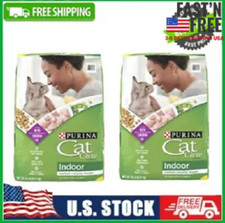 2 Bag Purina Cat Chow Indoor Dry Cat Food, Hairball  Healthy Weight, 20 lbs NEW