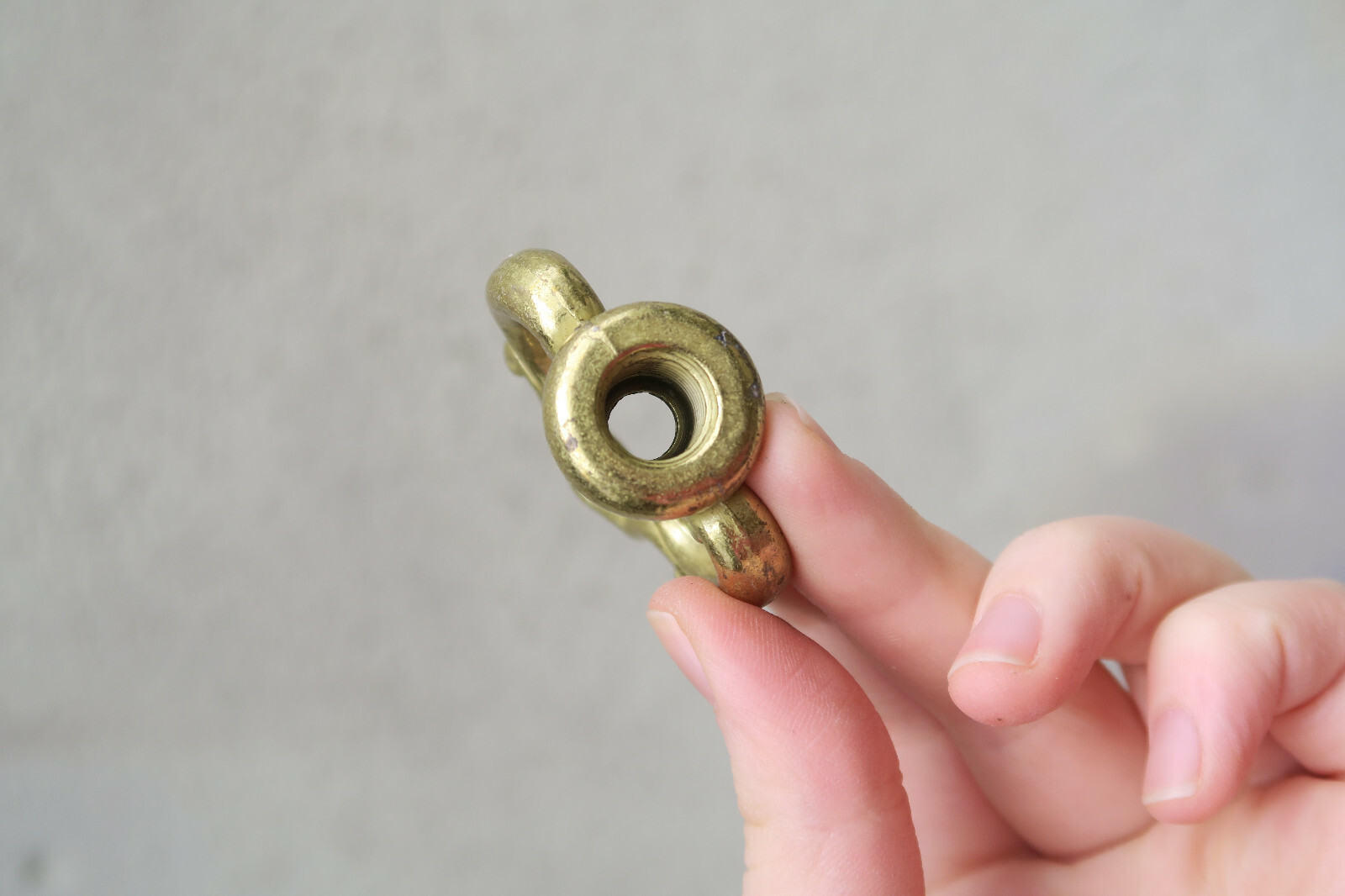 1 cast brass plated metal lamp chandelier hook loop Part Vintage 1/8IP Rococo eBay