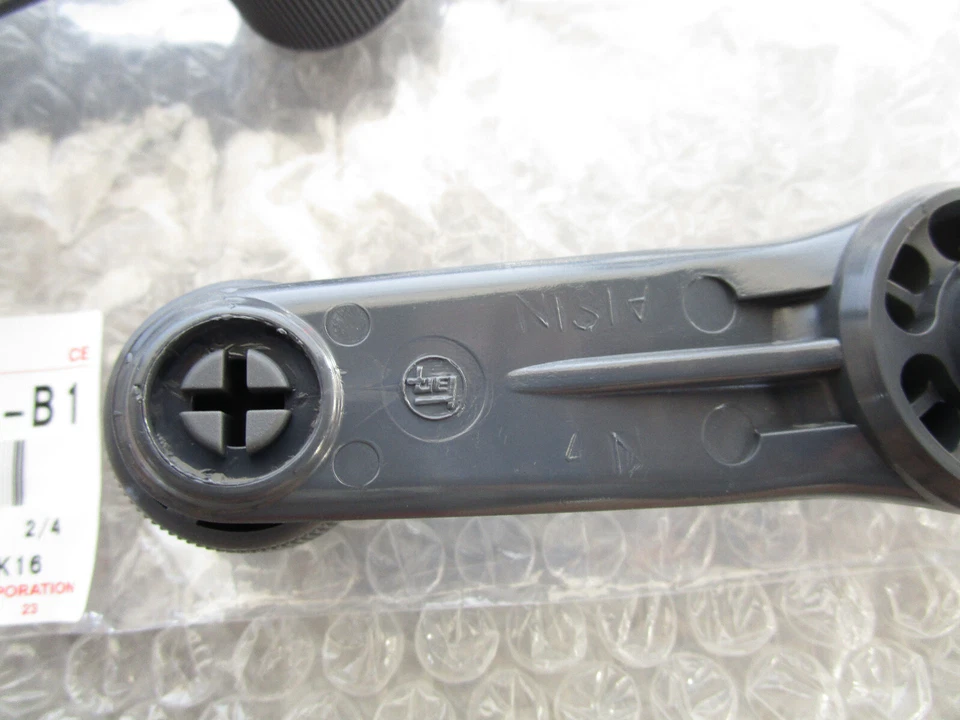 91 - 93 TOYOTA LAND CRUISER СЛЕВА + ПРАВОЙ ДВЕРИ ОКНА РУКОЯТКИ OEM НОВЫЙ СЕРЫЙ - Изображение 3 из 4