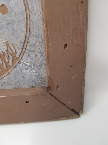 Vintage Geese Taking Flight Tile Wall Art Distressed Cabin Etched Ducks Hunting - Picture 5 of 11