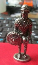 Medieval Metal Soldier T3, 1 5/8" , Game Piece 