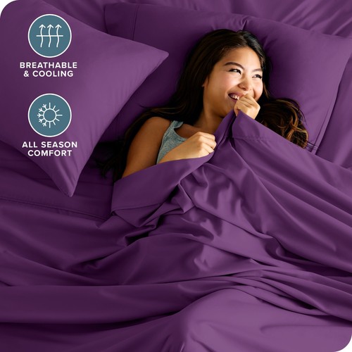 Bare Home Microfiber Sheet Sets - Premium 1800 Collection - Deep Pockets - Picture 227 of 315