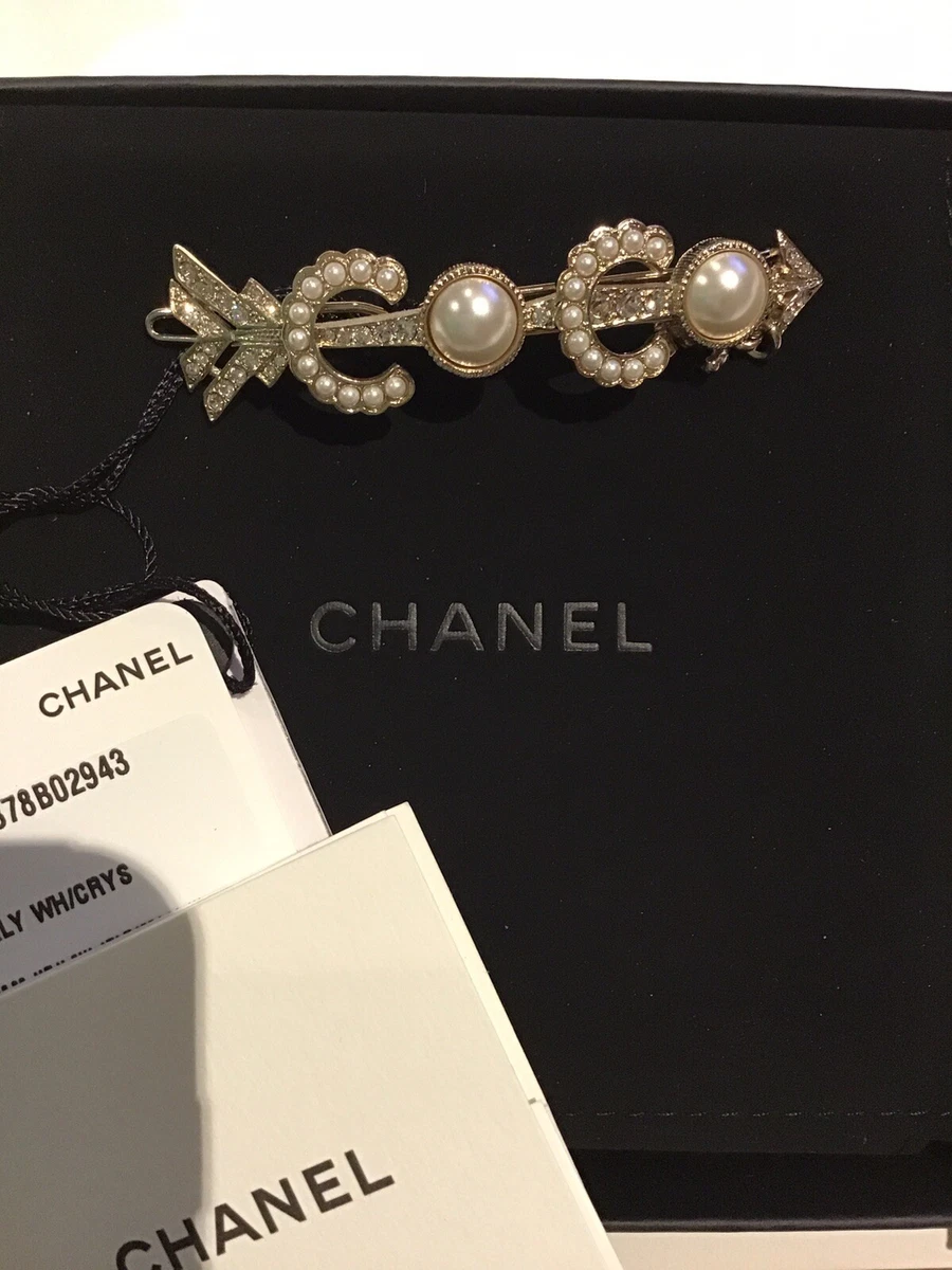 Chanel VIP Gift 4 Black Hair Pins