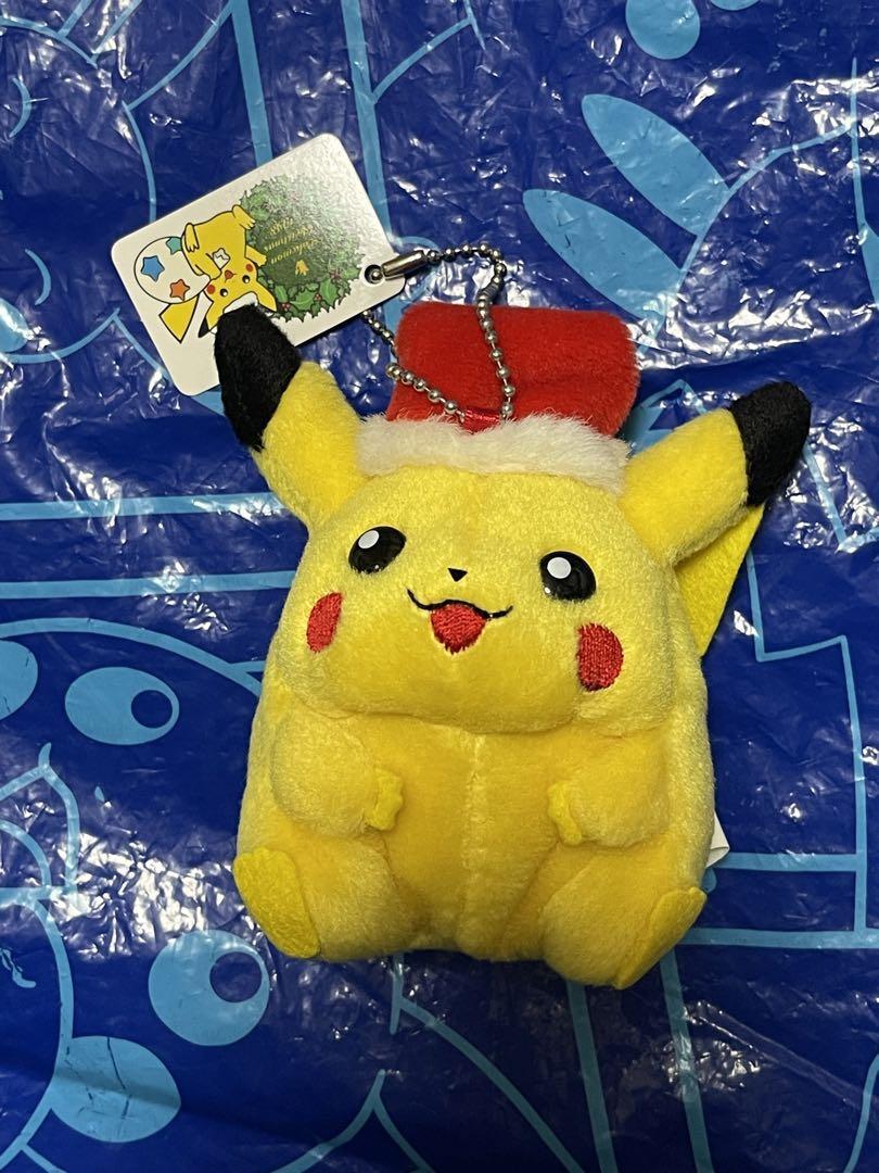 稀少　1998 サンタ　ピカチュウ マスコット　ポケモンセンター　クリスマス Rare 1998 Santa Pikachu Mascot Pokemon Center Christmas | eBay