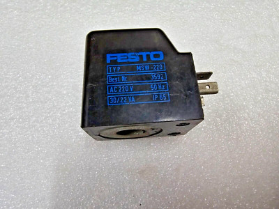 MSW-220 BEAT.Nr.3592 AC 220V 50Hz 30/22 VA IP 65 FESTO USED TYP MSW-220