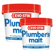 Evo-Stik Plumbers Mait Non Setting Putty For Sanitary Joints 750g - 1.5kg