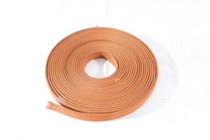 1x Roll Webbing Belt orange fabric approx. 15 Meter 25mm B Strength 5mm