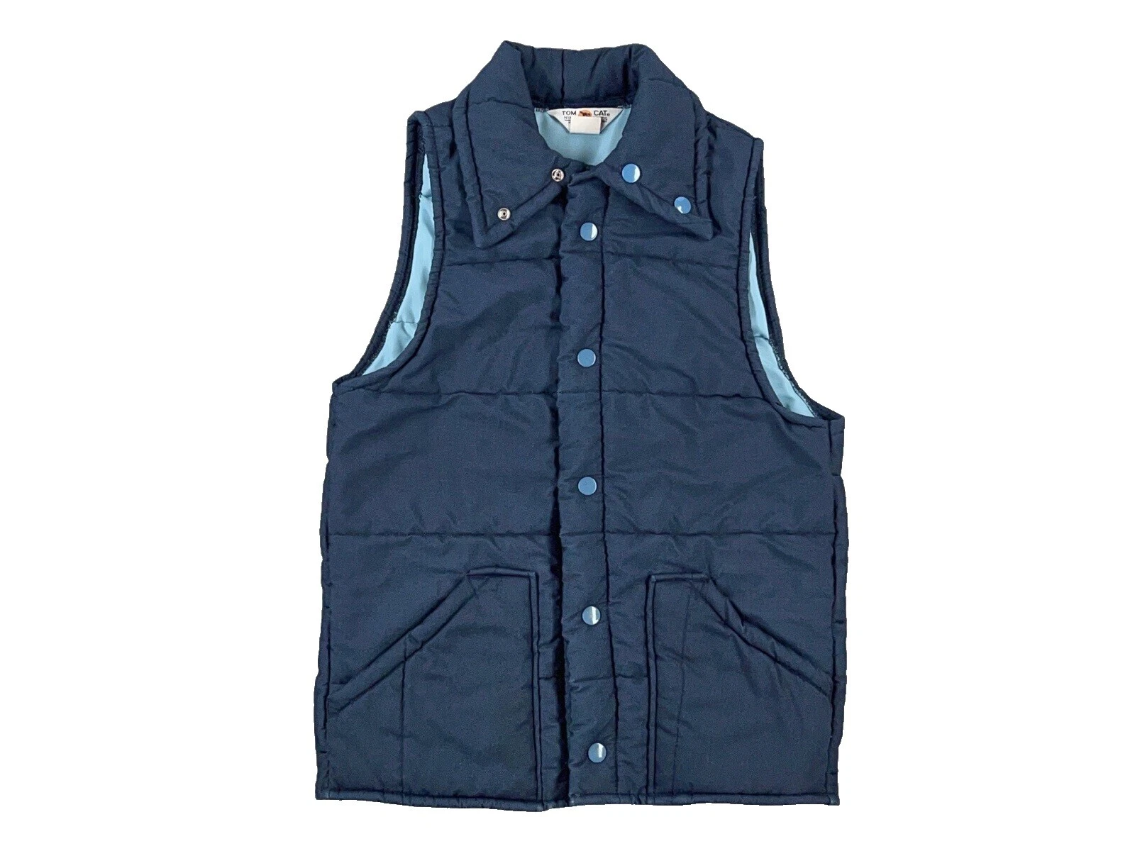 Coletes Vintage década de 1970 de Nylon para Homens