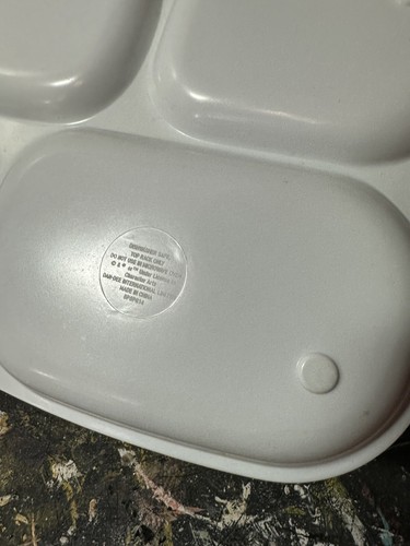 Rudolph the Red Nosed Reindeer Santa Elves Portioned Childrens Food Tray Dan Dee - Picture 6 of 6