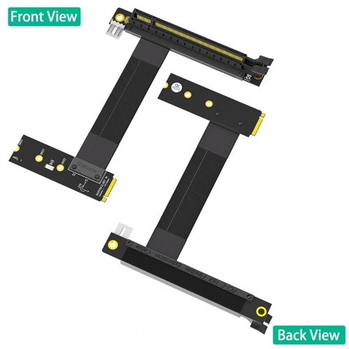 Extension Cable M.2 NGFF Nvme Key M to PCIE X16 Graphics Card Risers Adapter - Afbeelding 5 van 8