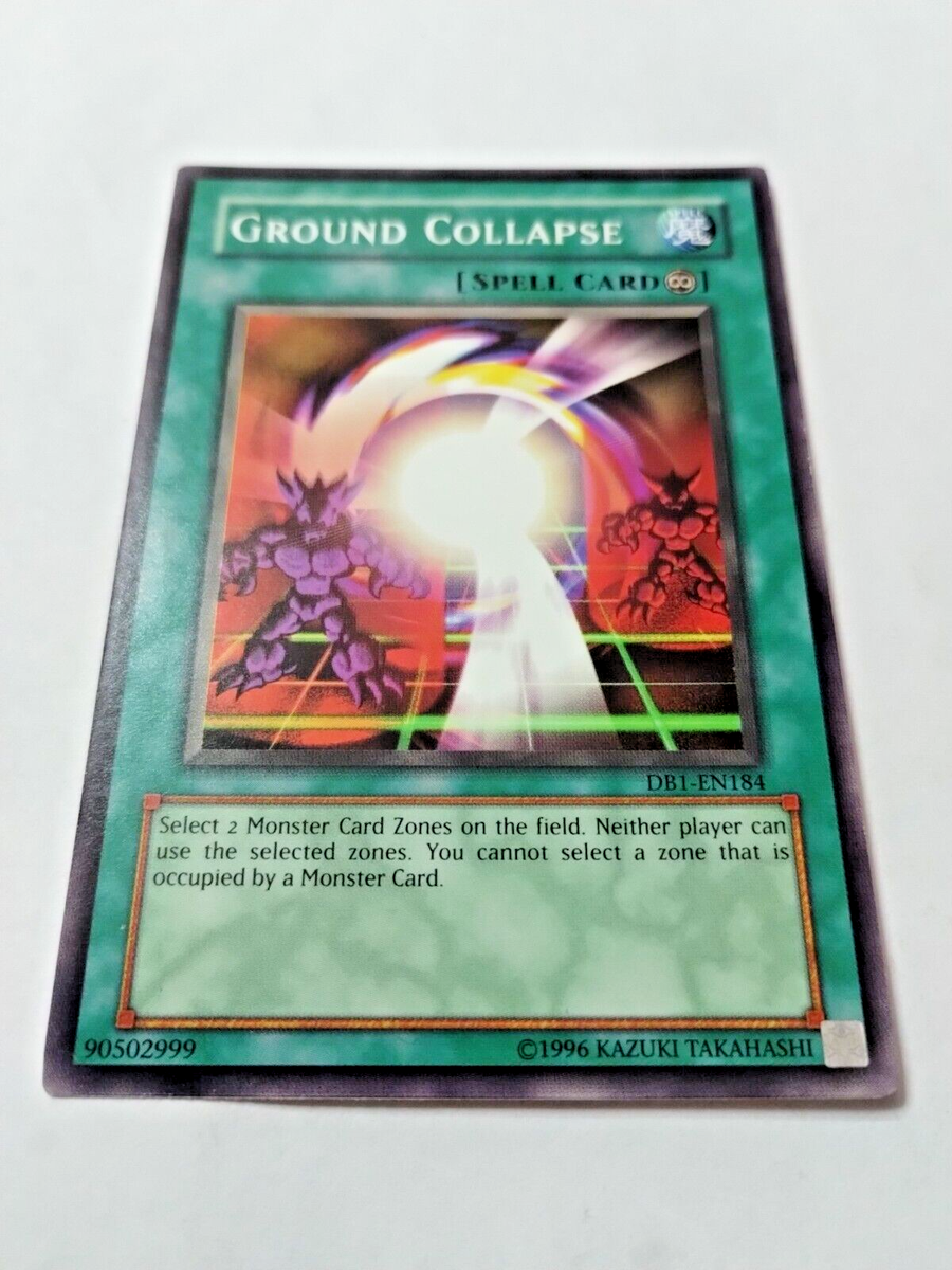 Yu-Gi-Oh Ground Collapse Dark Beginnings 1 DB1-EN184 Unlimited Com