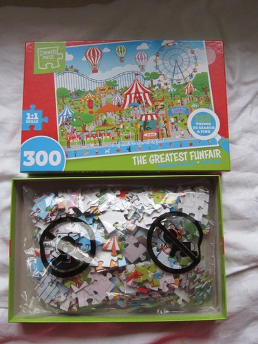 300 PIECE JIGSAW GREATEST FUNFAIR FUN FAIR COMIC CARTOON FUNNY PRESENT SEALED - Picture 8 of 12