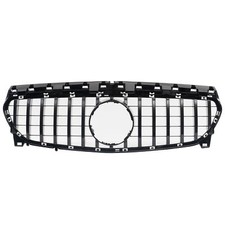 Für Mercedes CLA-Klasse C117 ab 2013-2019 Kühlergrill Grill Sport Schwarz Glanz