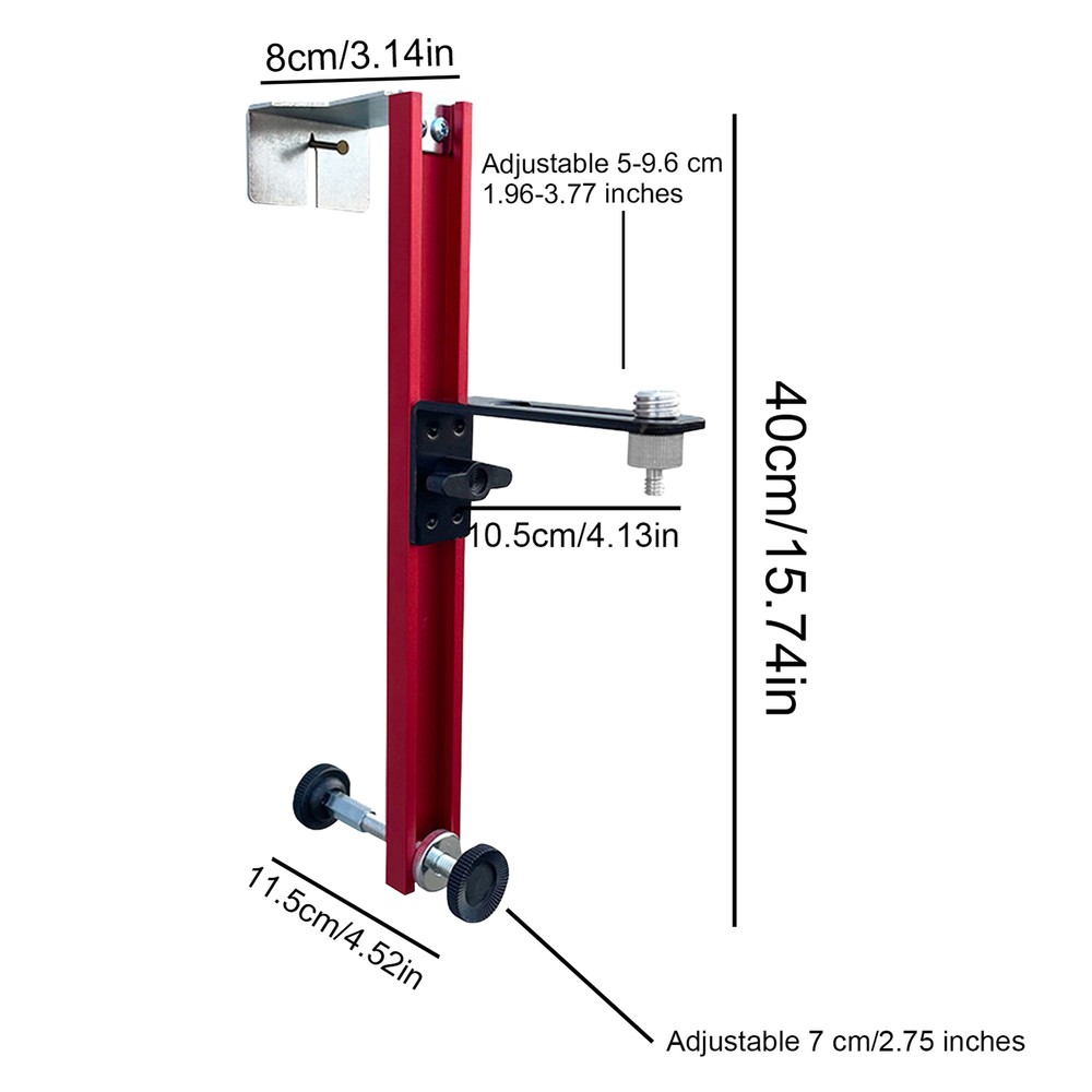 Adjustable Universal Laser Level Wall Mount Bracket Support for Multi Lasers