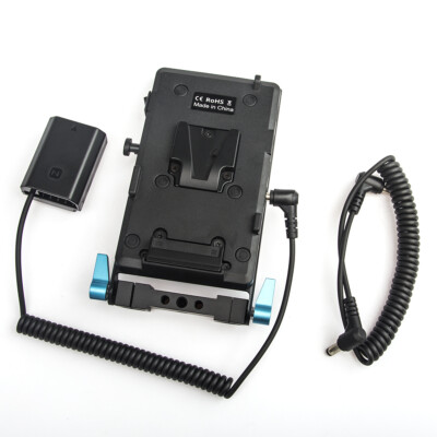 WY-VG1 V-mount D-Tap Power Supply Battery Plate to NP-FZ100 cable for Sony Cam