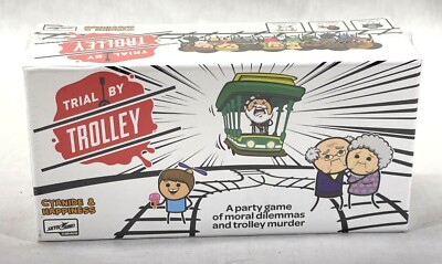 Trial By Trolley A Party Game of Moral Dilemmas And Trolley Murder Skybound 